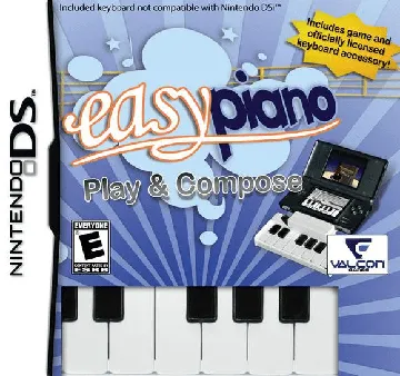 Easy Piano (USA) (En,Fr,Es) box cover front